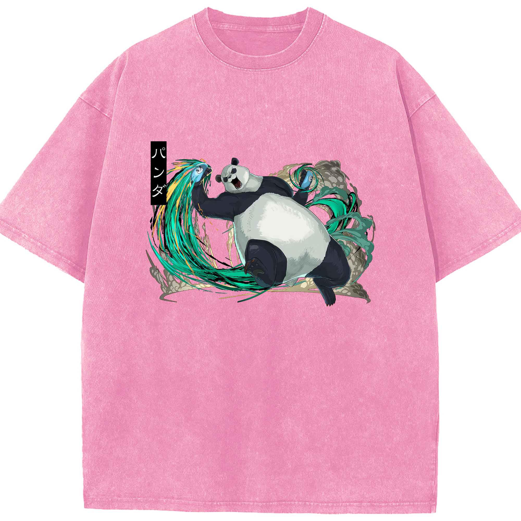 （画像用） 呪術廻戦 Jujutsu Kaisen 綿100% ヴィンテージ風 半袖Tシャツ（フロントプリント）